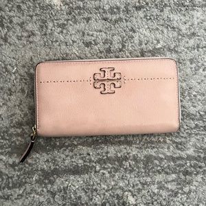 Tory Burch Wallet McGraw Zip Continental Wallet